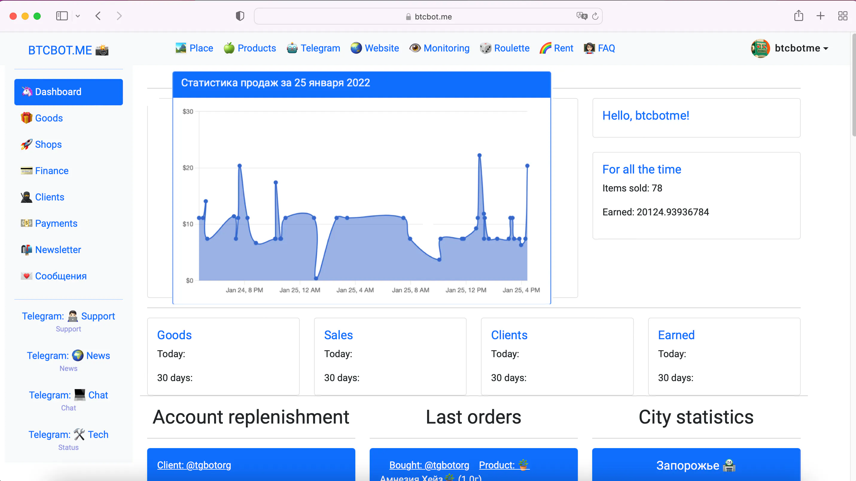 Telegram Sales Automation Tool gallery image