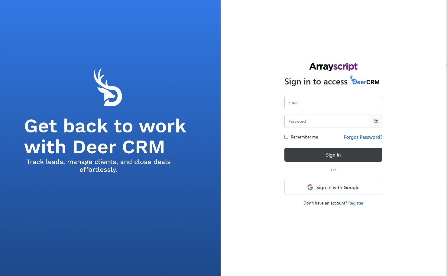 DeerCRM gallery image