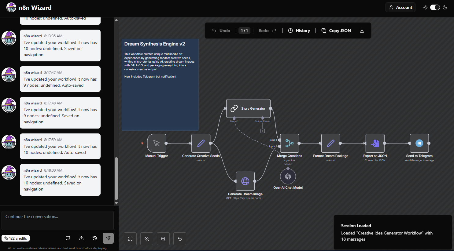 n8n Wizard - vibe code your workflows gallery image