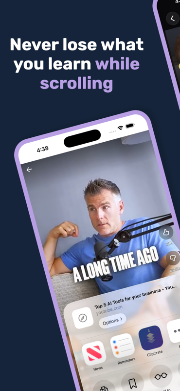 ClipCrate - AI Video Saver gallery image