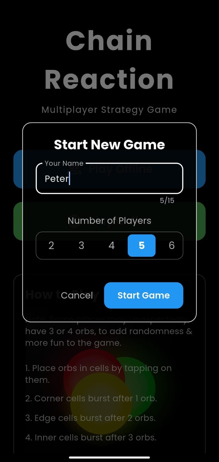 Chain Reaction Online gallery image