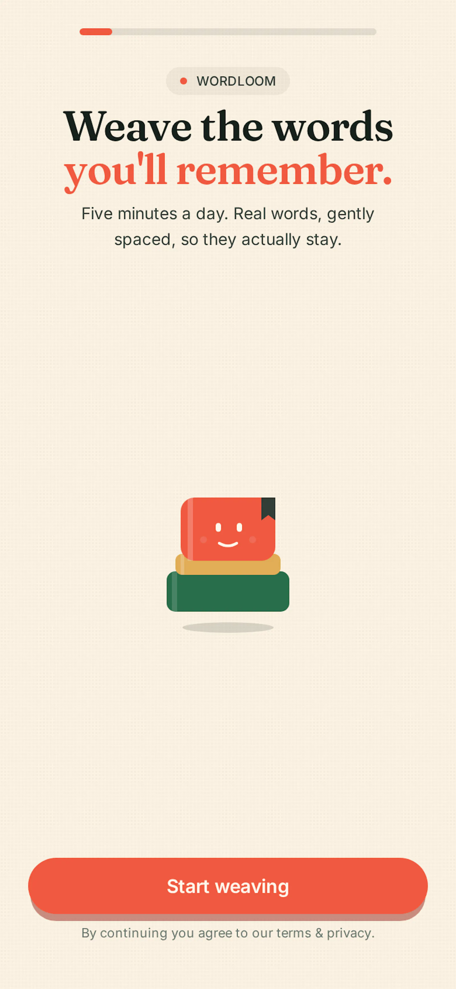 WordLoom screenshot 1