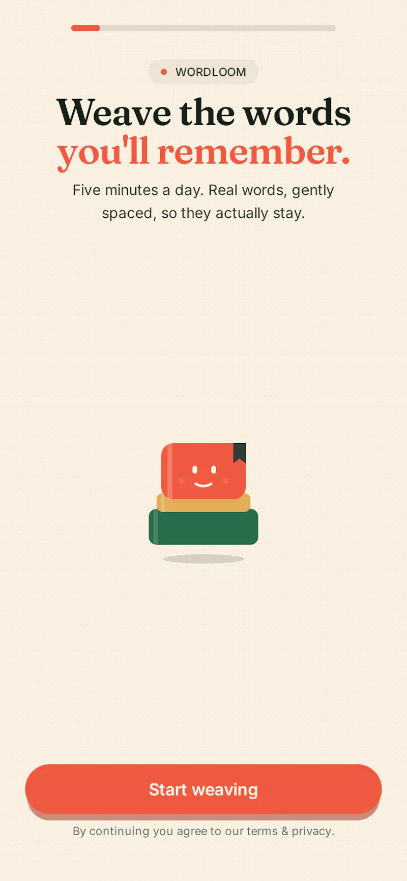 WordLoom screenshot 1