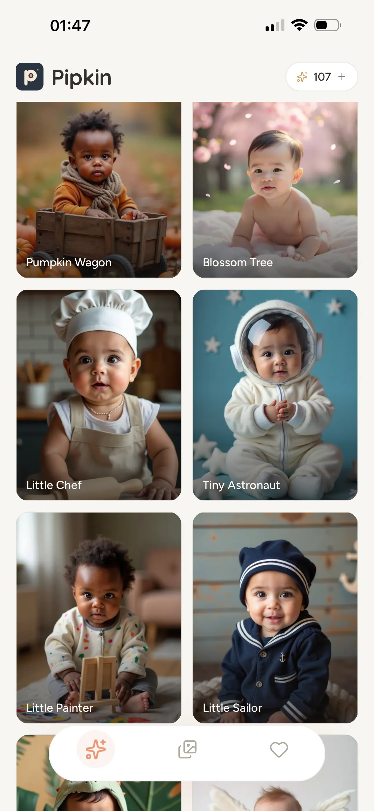 Pipkin: AI Baby Generator gallery image