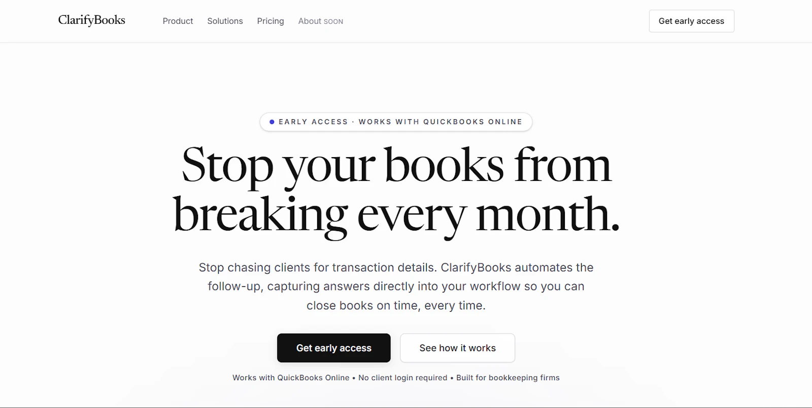 ClarifyBooks screenshot 1
