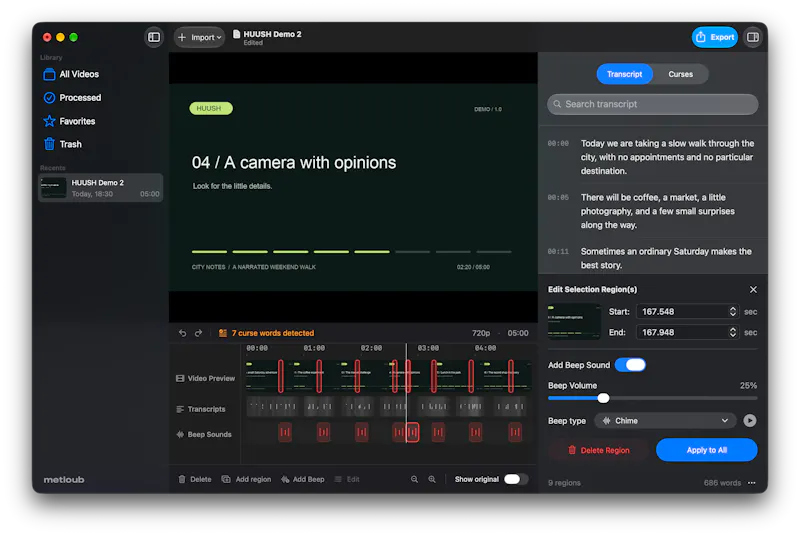 HUUSH screenshot 6