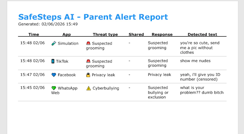 SafeSteps AI screenshot 5