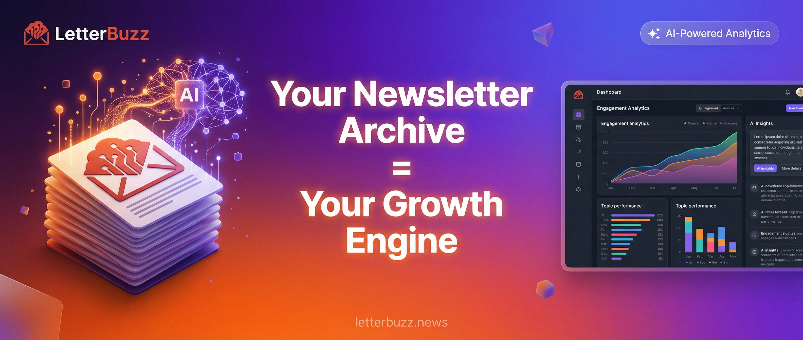 LetterBuzz - Main product screenshot demonstrating key features and user interface