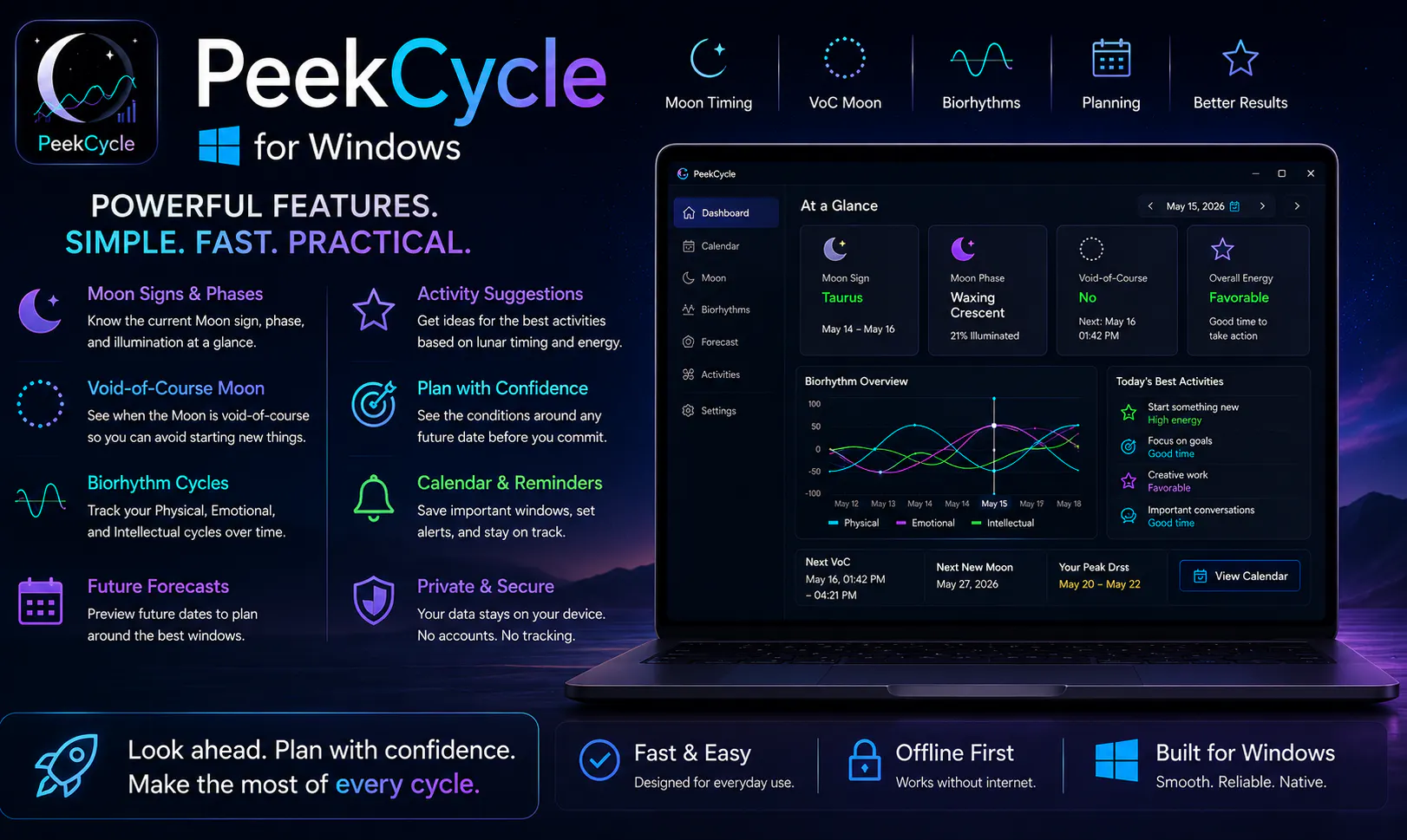 PeekCycle for Windows gallery image