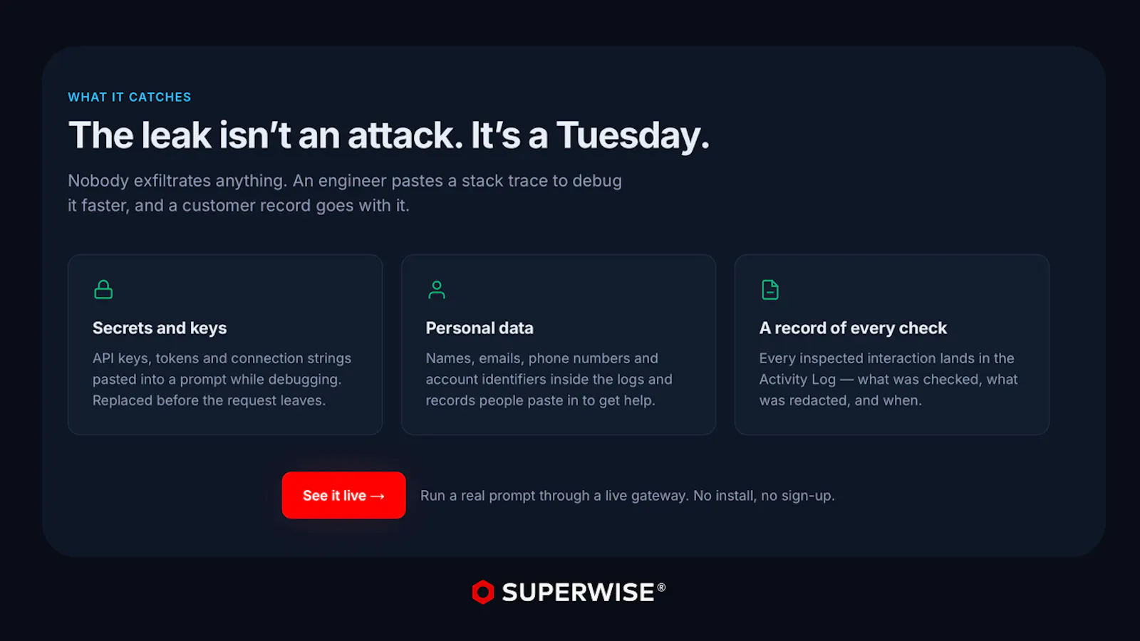 SUPERWISE Sentinel screenshot 4