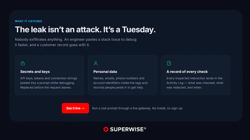 SUPERWISE Sentinel screenshot 4