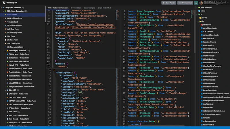StackExport screenshot 4