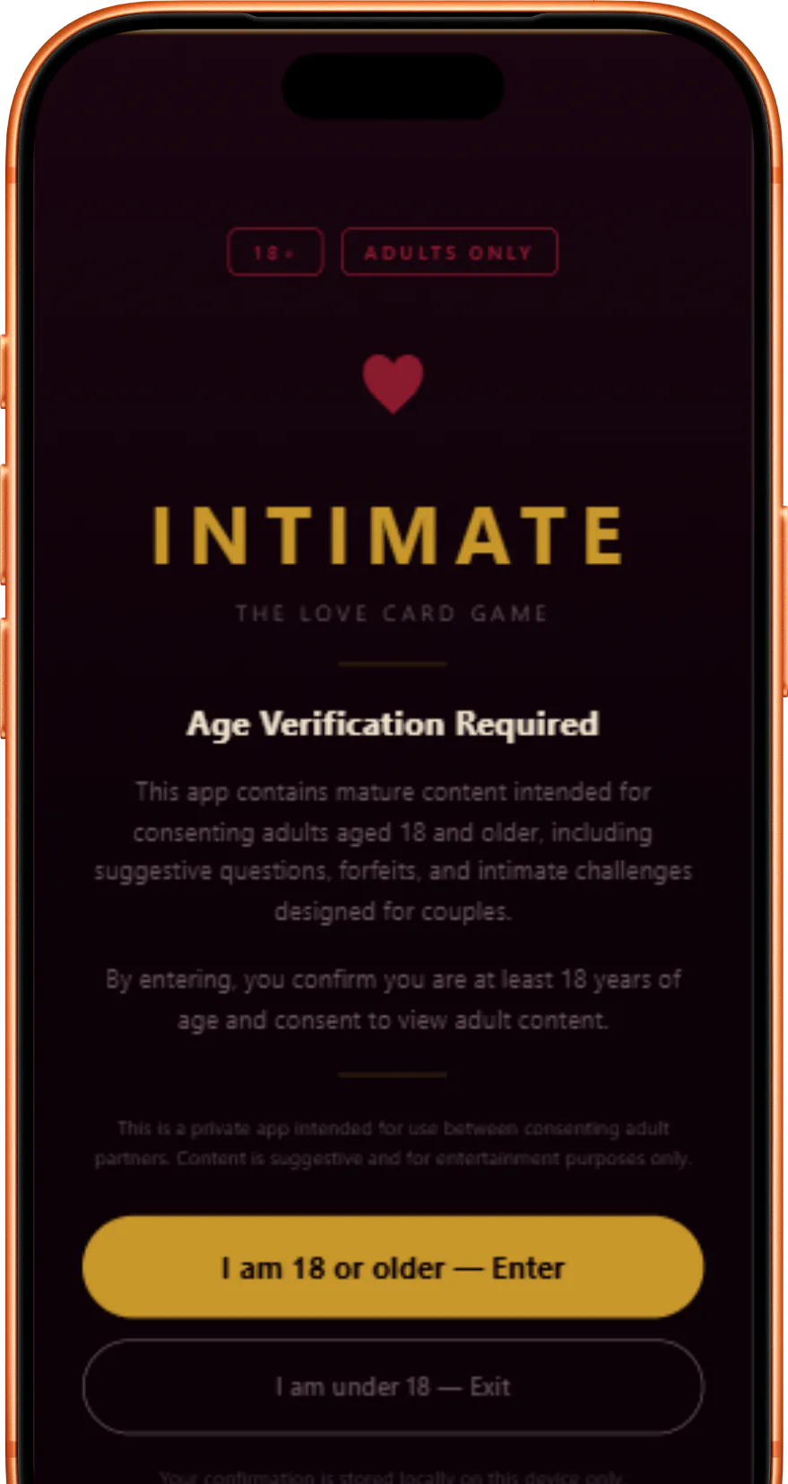 intimate the couples card game gallery image