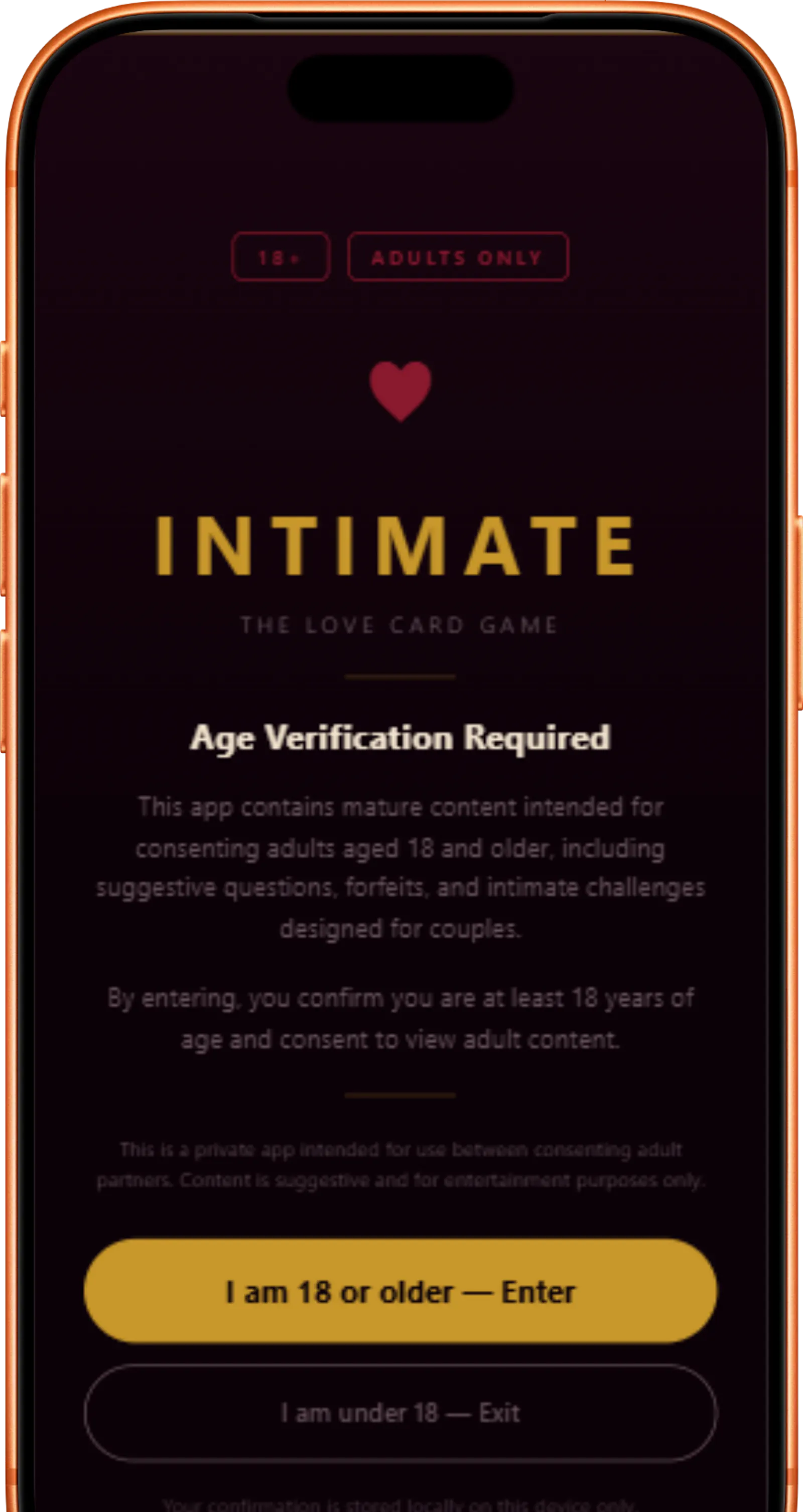 intimate the couples card game screenshot 2