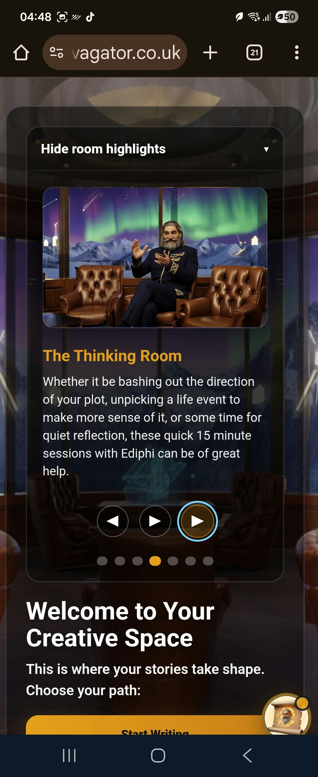 Novagator Writers Lounge gallery image