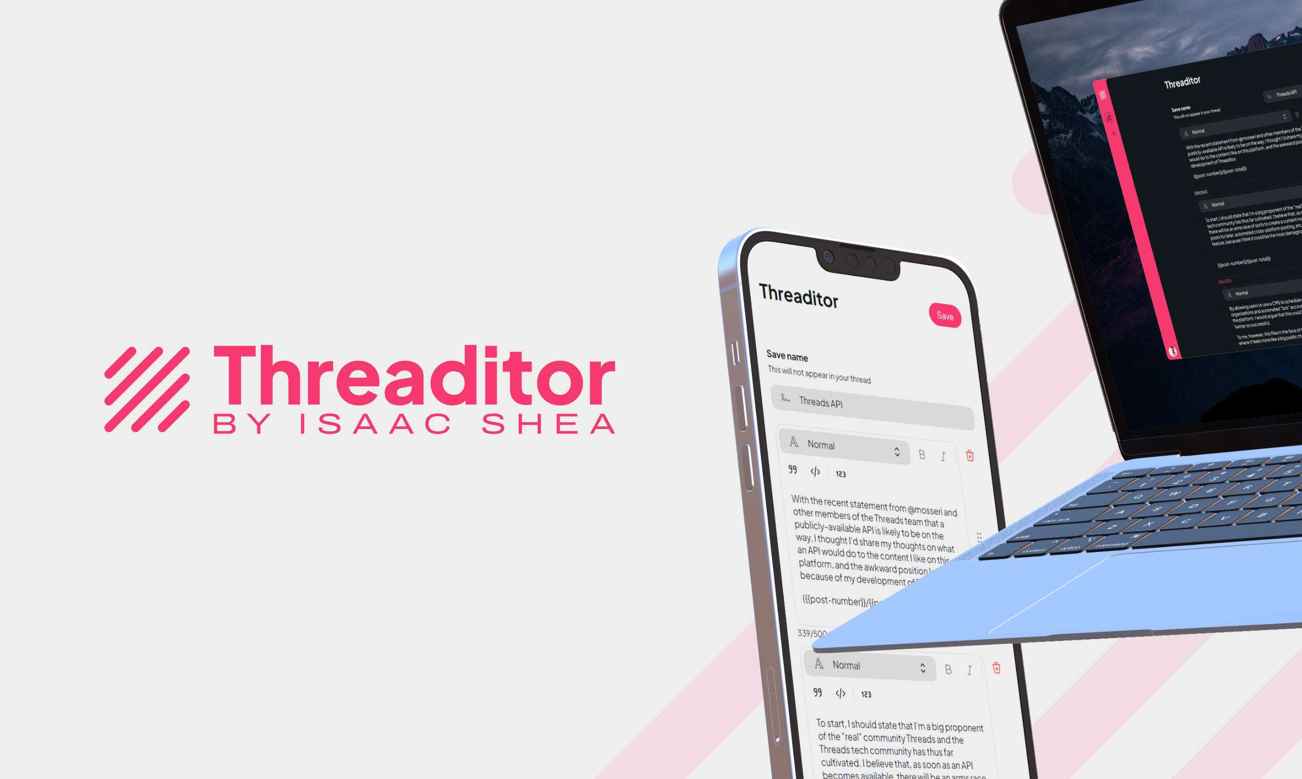 Threaditor by Isaac Shea media 1