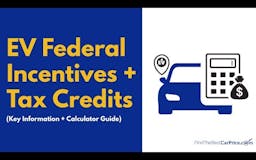 Electric Vehicle Tax Credit Calculator media 1