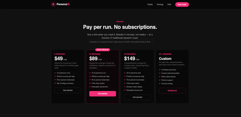 PersonaIQ screenshot 3