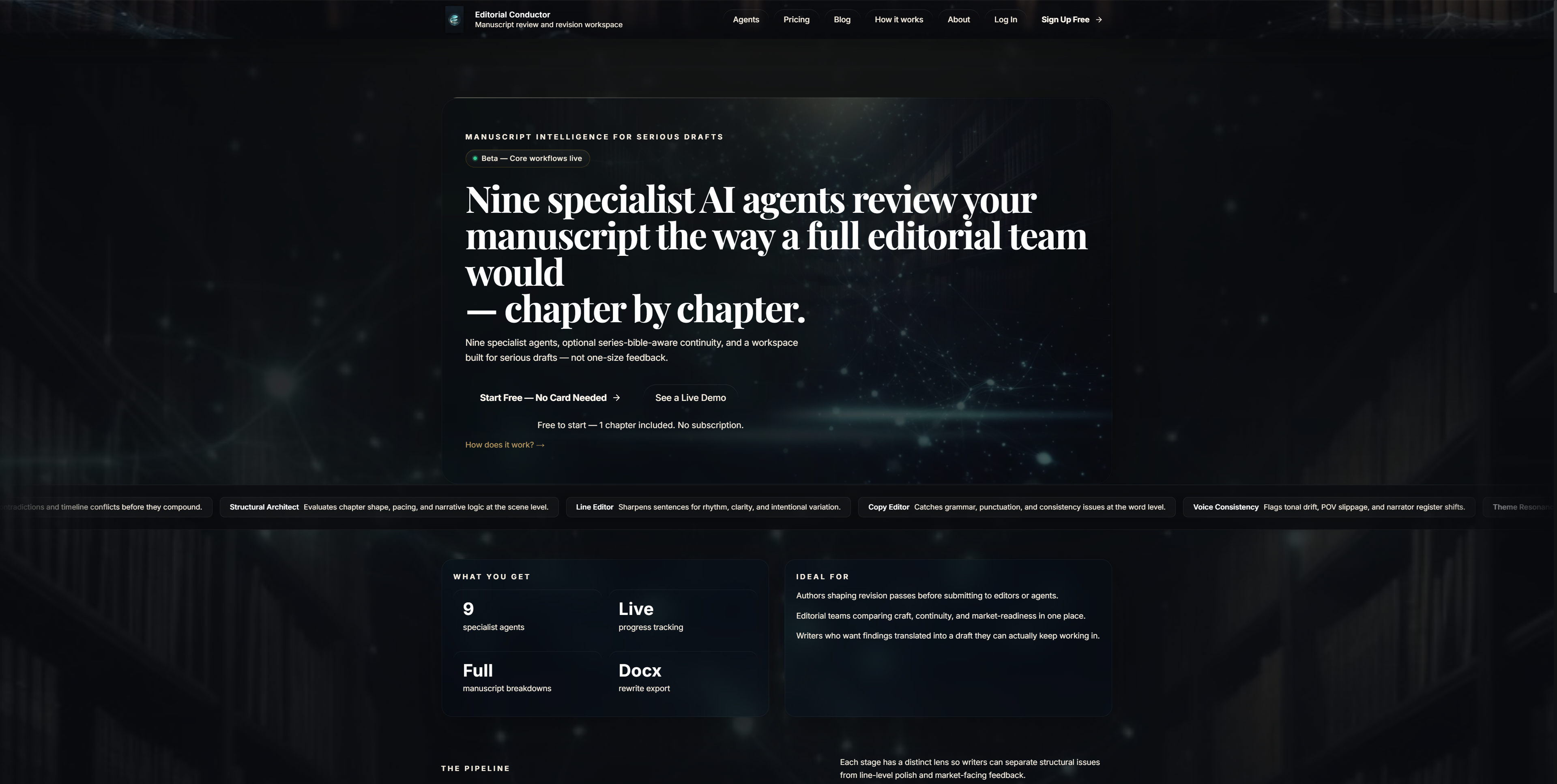 Editorial Conductor gallery image