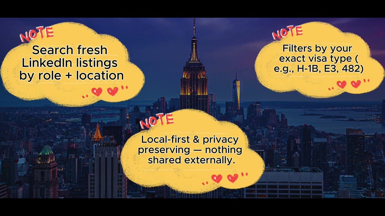 US Visa Search MCP. gallery image