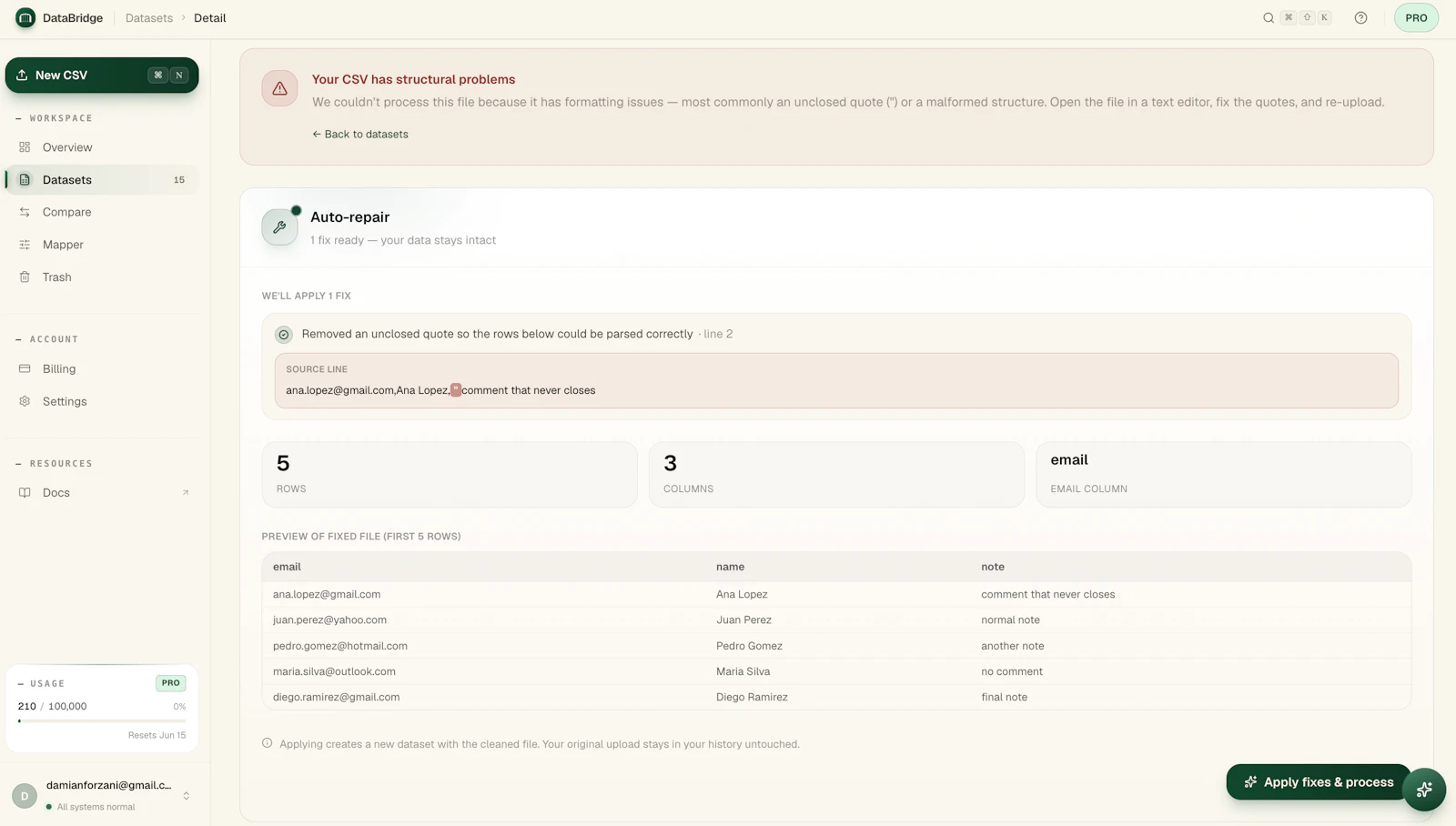 DataBridge screenshot 21