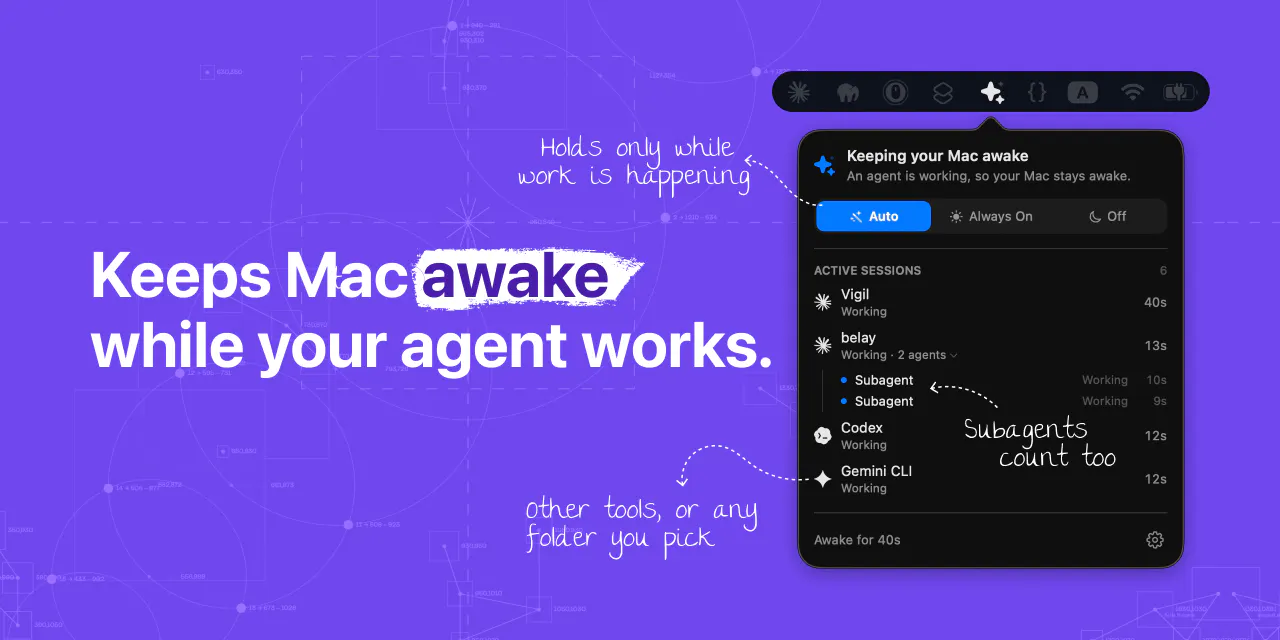 Belay - Awake For AI Agents gallery image