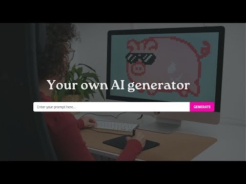 Promptus Microsite: Custom AI Generators gallery image