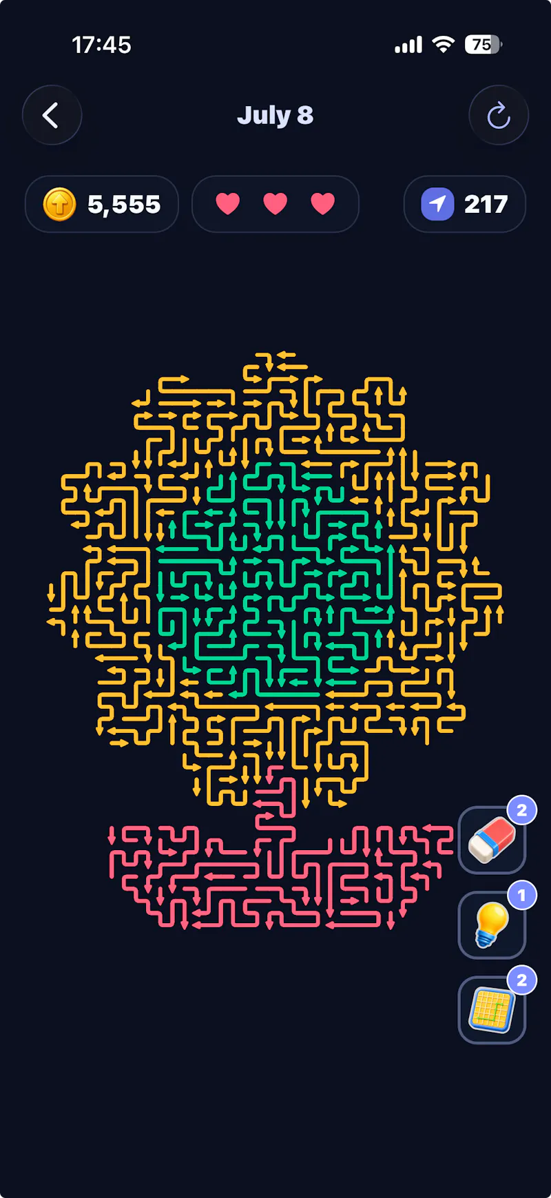 Arrows Puzzle screenshot 5