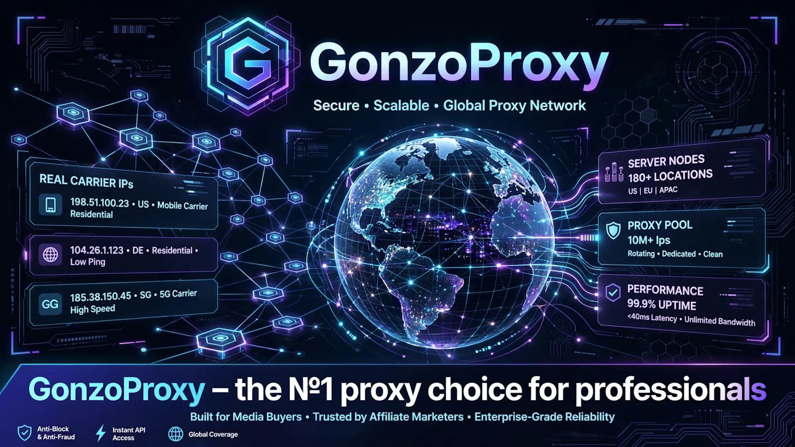 GonzoProxy screenshot 2