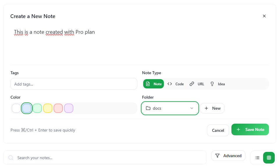 Just Notes gallery image