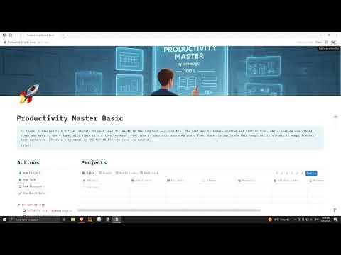 Productivity Master (Notion template) gallery image