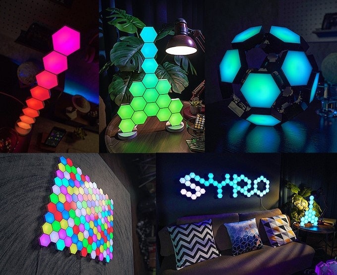SYRO-Bricks: Smart 3D Hexagon Lights gallery image