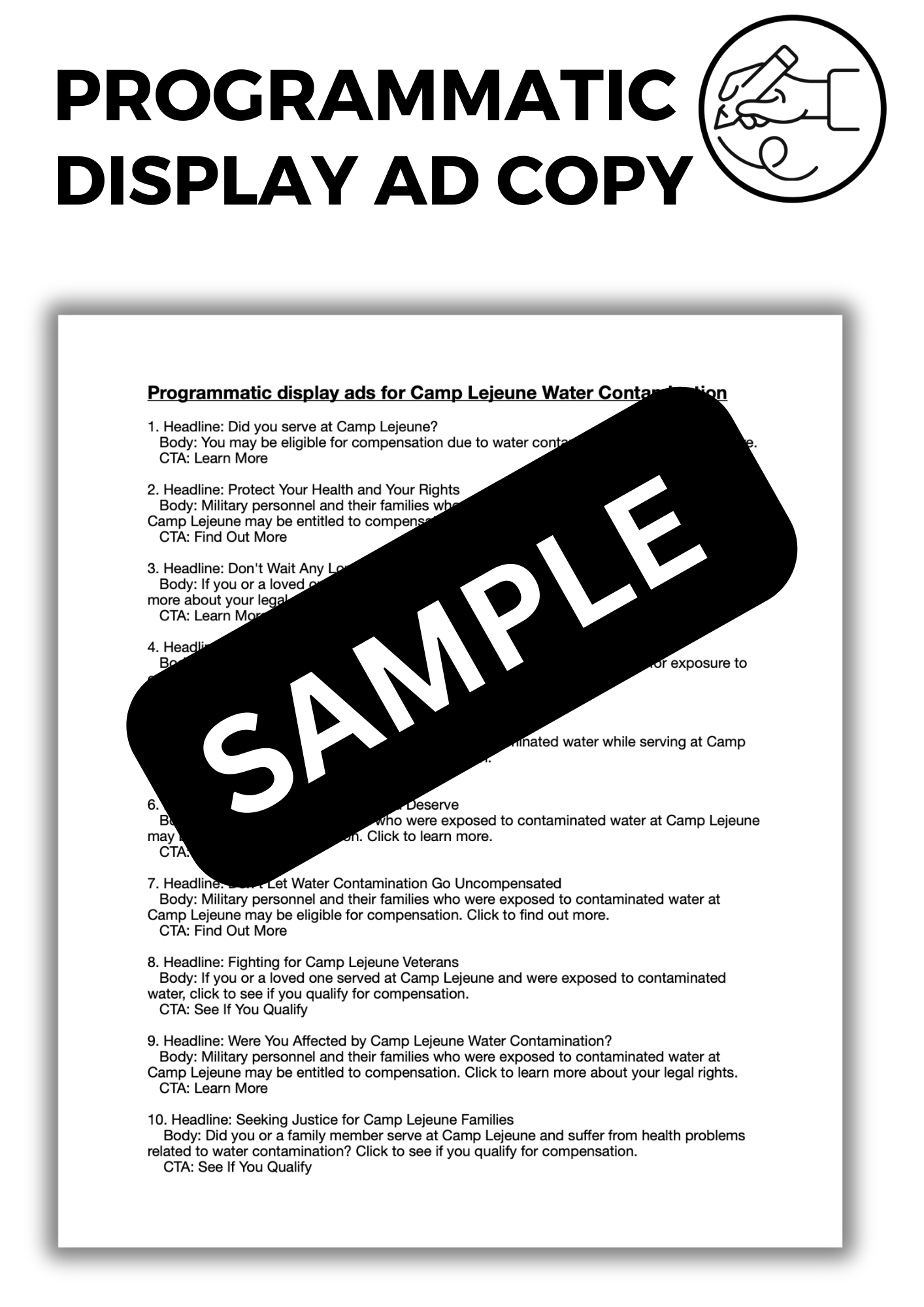 Content Development and Copywriting media 6