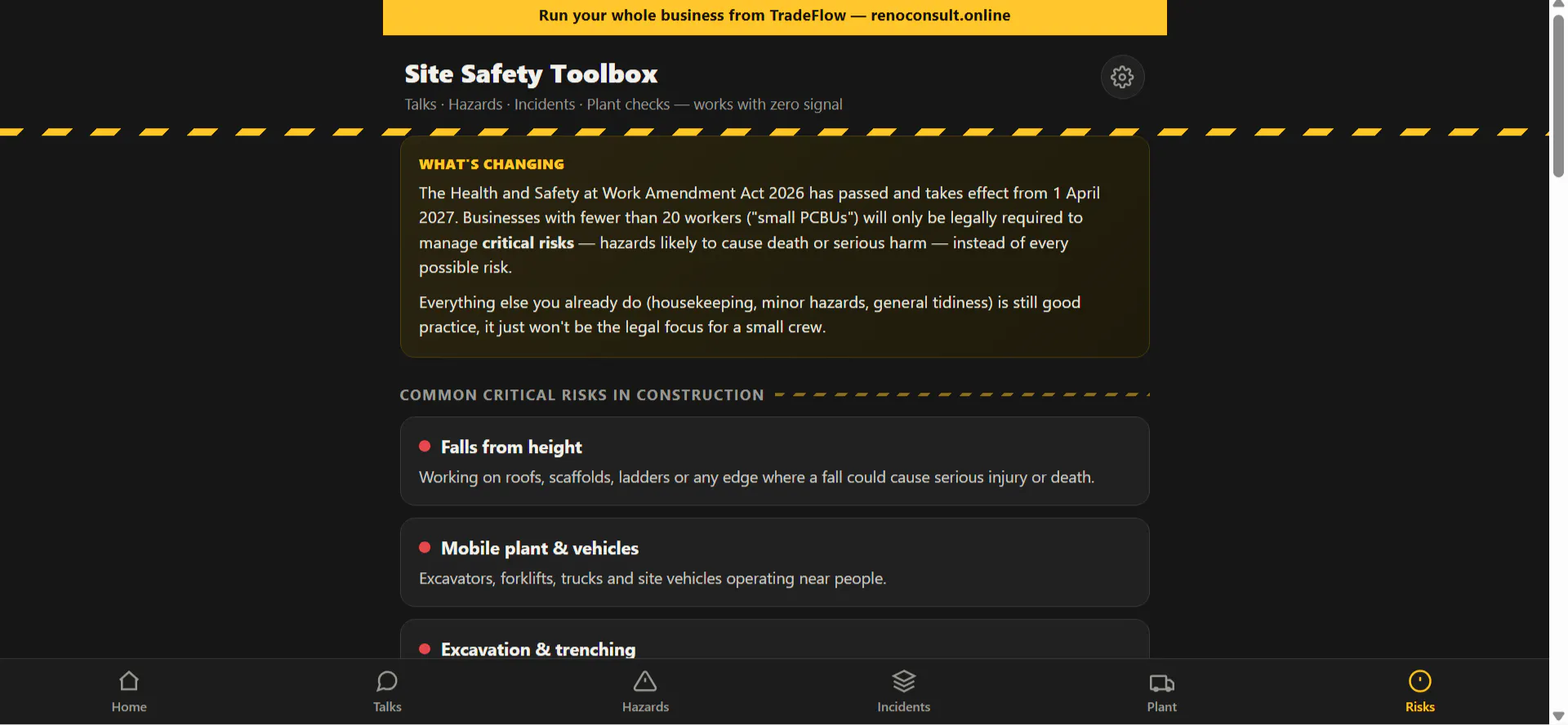 Workplace Safety App Site Safety Toolbox gallery image