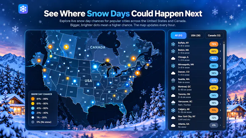 Snow Day Calculator screenshot 3