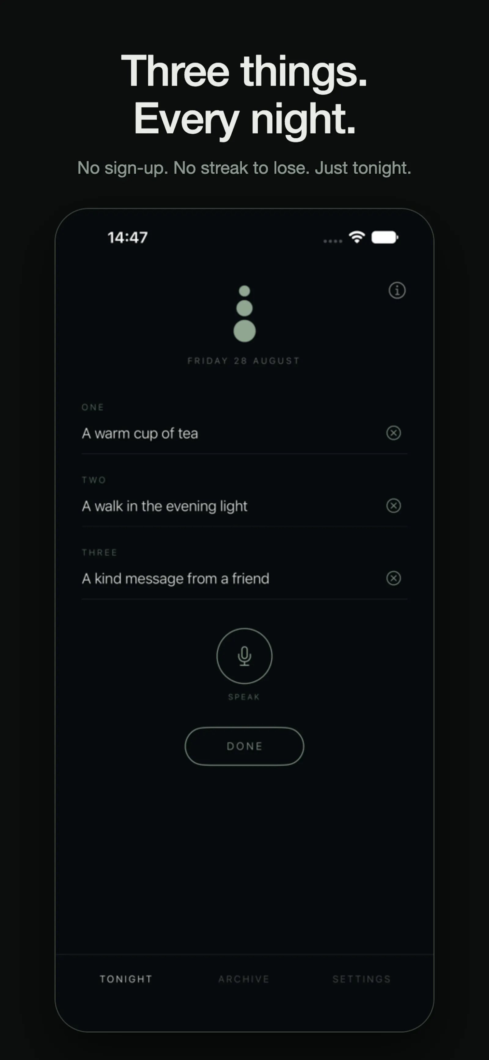 Cairn screenshot 2
