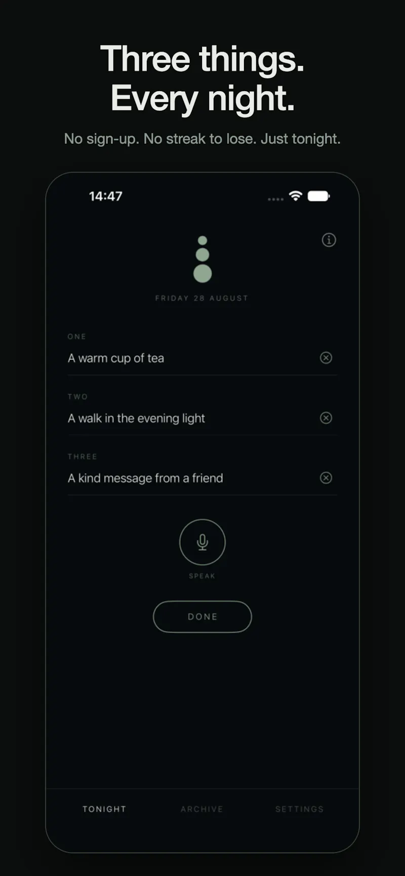 Cairn screenshot 2