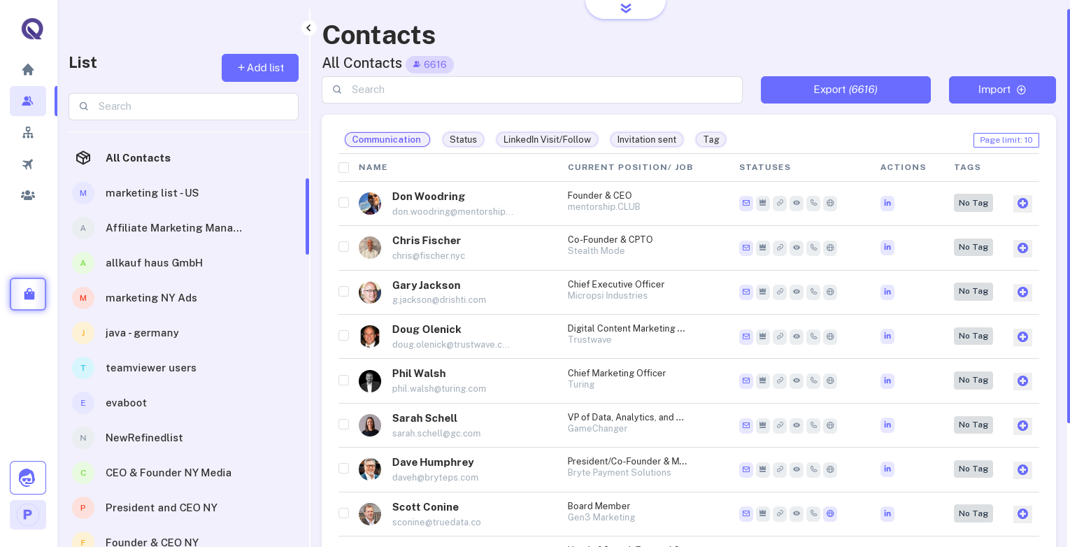 Quicklead.io gallery image