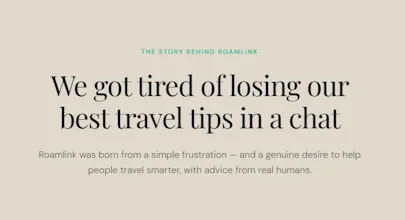 Roamlink — Community Travel Experiences gallery image