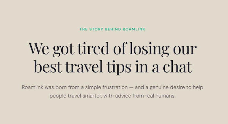 Roamlink — Community Travel Experiences screenshot 3