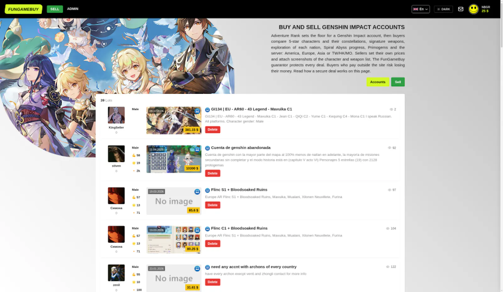 FunGameBuy screenshot 3