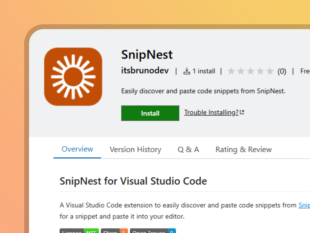 Mídia 2 de Snipnest - Encontre trechos prontos para uso que realmente funcionam