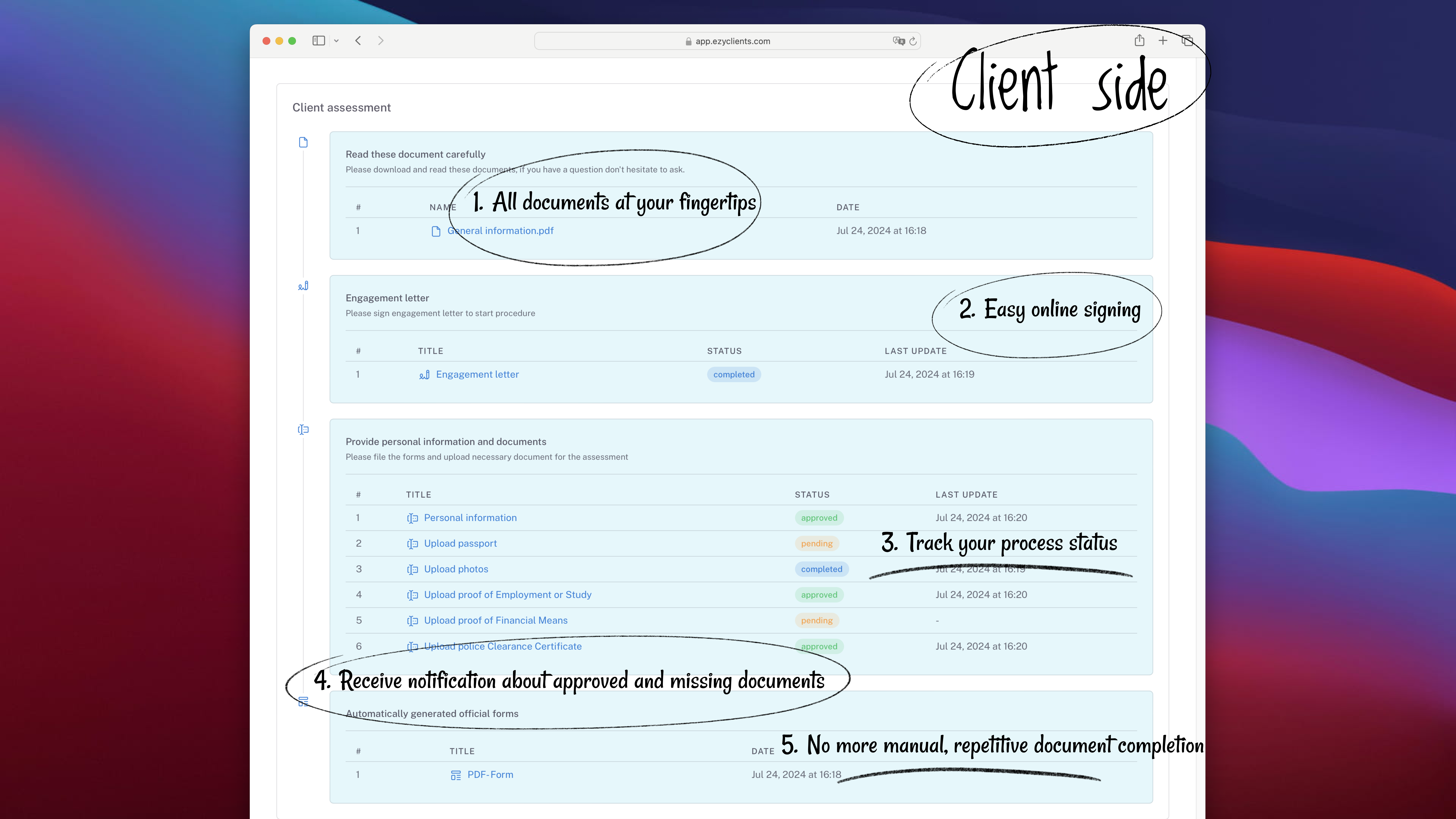 Ezyclients media 4