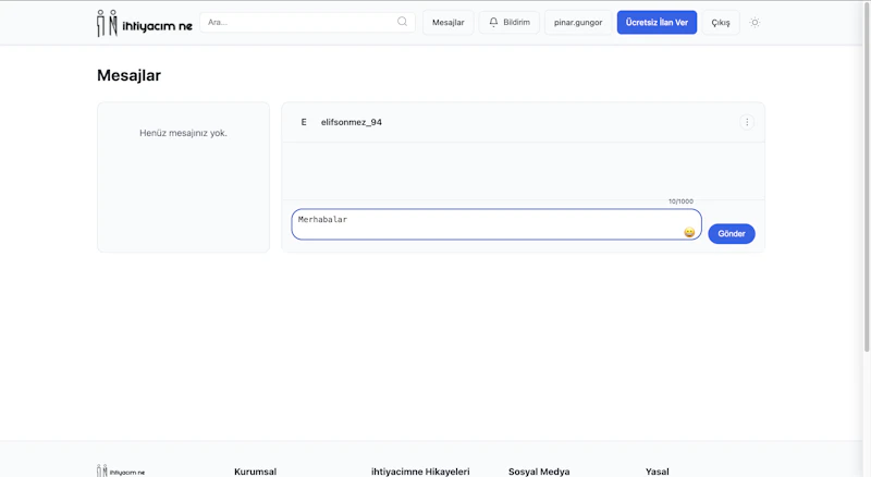 ihtiyacimne.com screenshot 7