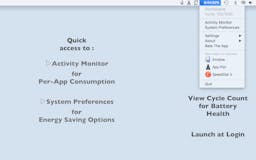 Simple Battery Monitor for MacOS media 2