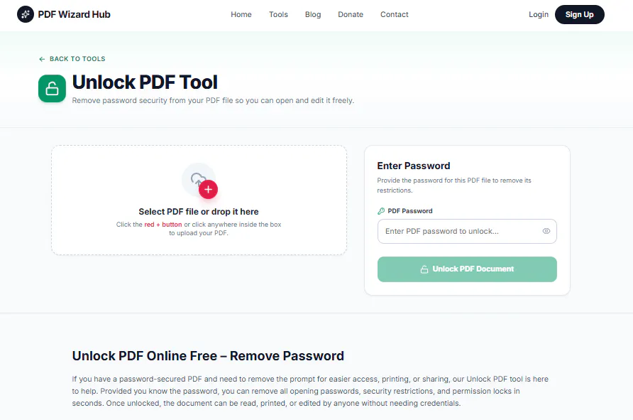 PDF Wizard Hub gallery image