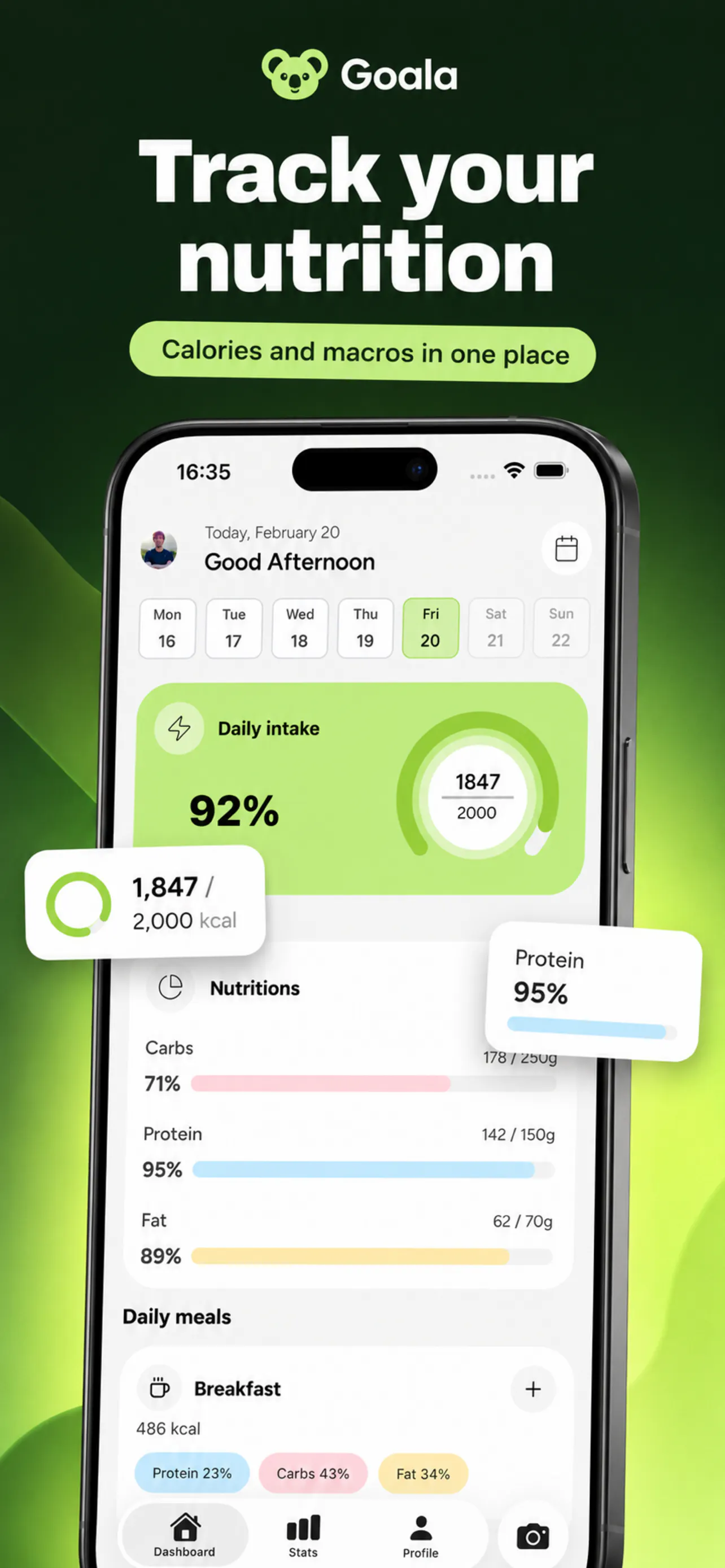 Goala — GLP-1 & Nutrition Tracker gallery image