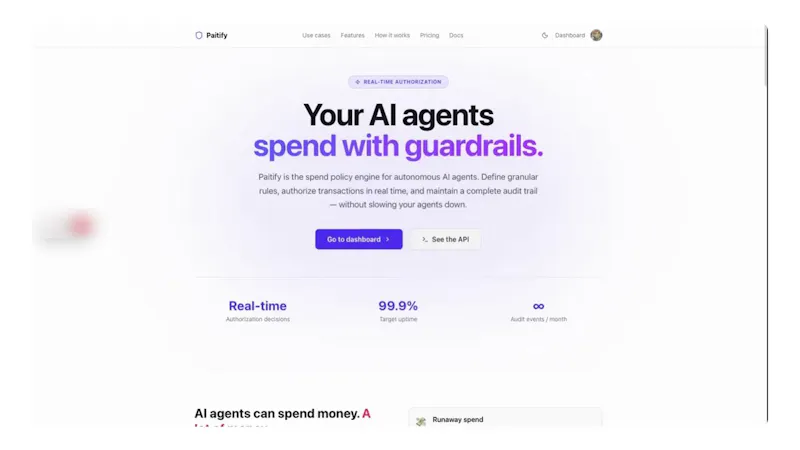 Paitify screenshot 1 (video preview)