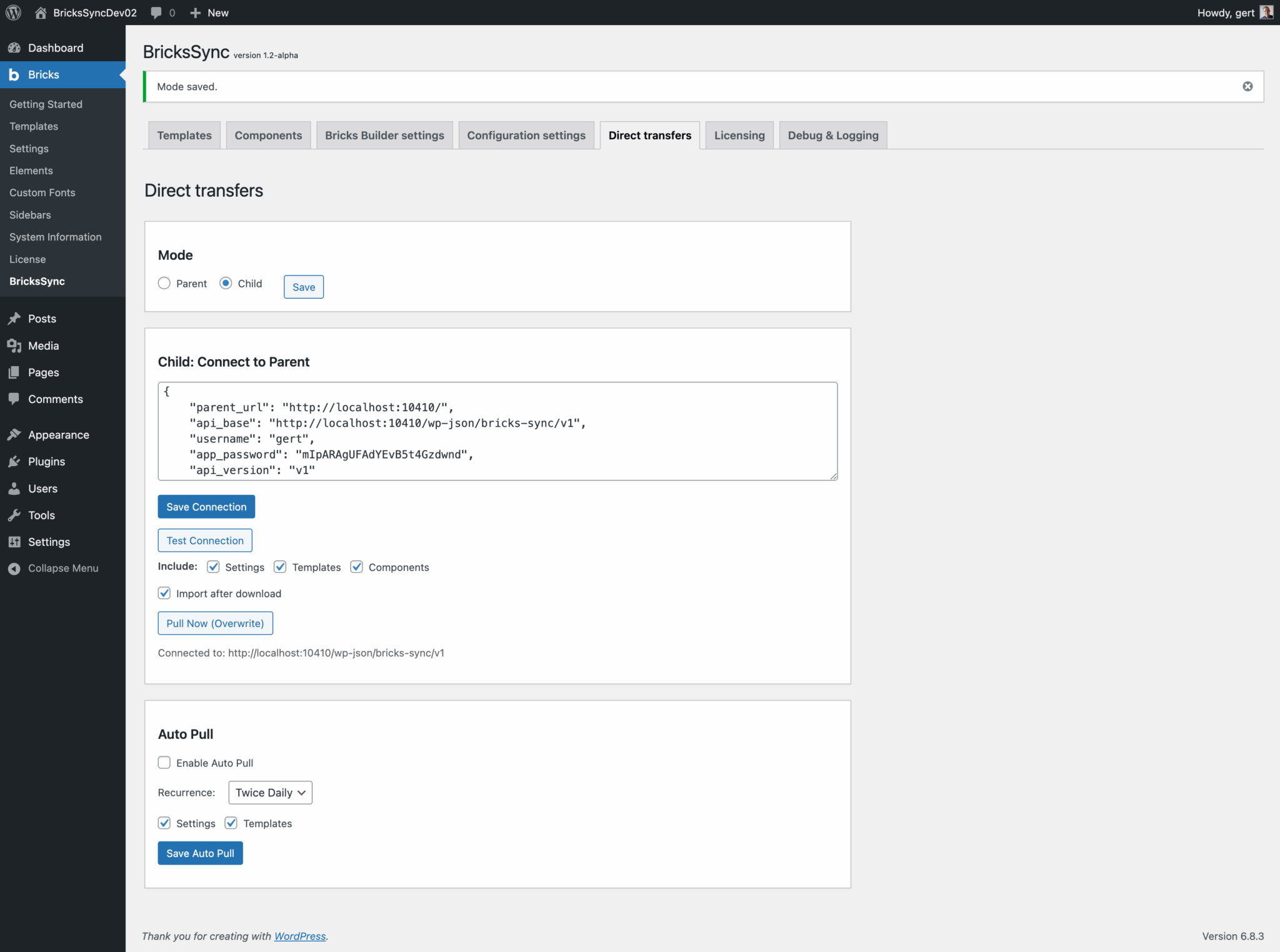 brickssync.com - Screenshot 2 showing product features and functionality