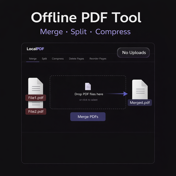 LocalPDF-Offline PDF Editor 